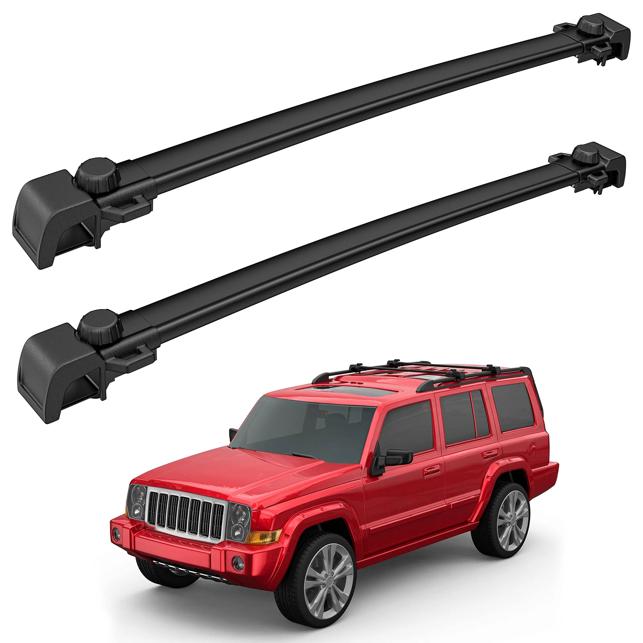 Roof Rack For 07-2017 Jeep Patriot Carrier Crossbars Cross Bar