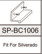 Z-shaped Part (SP-BC1006) For Hard/Soft Folding Tonneau Cover 1 PC