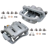 Front Side Brake Calipers For 2005-2012 Ford F-250 F-350 Super Duty 18B5022 18B5023 LH+RH (Set of 2)