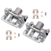 Rear Side Brake Calipers For 2011-2015 Hyundai Sonata Kia Optima L4 2.4L LH+RH (Set of 2)