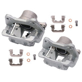 Front Side Brake Calipers w/ Bracket For 2011-2015 Hyundai Sonata 2011-2016 Kia Optima LH+RH (Set of 2)