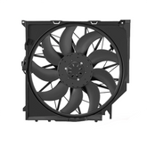 Radiator Cooling Fan For 2004-2011 BMW X3 E83 2.5L 3.0L 17113452509 BM3117100