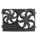 Dual Radiator Cooling Fan Assembly For Audi A3 TT VW Beetle Golf Jetta Passat Tiguan