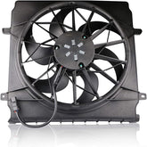 Radiator Cooling Fan Assembly with Motor For 2004-2007 Jeep Liberty 2.4L 3.7L 55037692AB