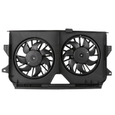 Radiator Dual Cooling Fan For 2005-2007 Chrysler Town & Country Dodge Grand Caravan
