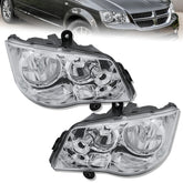 Chrome Headlights For 2011-2020 Dodge Grand Caravan 2008-2016 Chrysler Town & Country