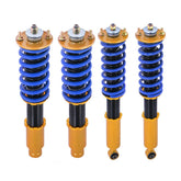 Adjustable Height Complete Coilover Shock Struts For 1997-2001 Honda CR-V FWD & AWD (Set of 4)