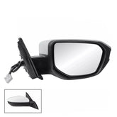 Passenger Side Manual Fold Heated Mirror For 2016-2019 Honda Civic Power Glass