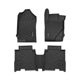 All Weather Floor Mats For 2021-2026 Ford Bronco 4-Door Models Only (Not for Sport & Rubberized Floor), Custom Fit 1st & 2nd Row Floor Liners