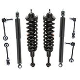 Front+Rear Shock Struts For 2003-2018 Toyota 4Runner 2007-2014 FJ Cruiser w/Coil Spring & Sway Bar Links (Set of 8)