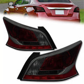 Halogen Smoked Tail Light Brake Lamp For 2013-2015 Nissan Altima 4-Door Sedan LH+RH