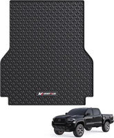 5FT Truck Bed Mat For 2005-2023 Toyota Tacoma (Not Fit Drop-in Liners), All-Weather Heavy Duty Unique Pattern Design Rubber Truck Bed Liner