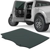 Rear Driver Left Side Door Window Glass Replacement For 2015-2024 Ford F150 2017-2022 F250 F350 4 Door Crew Cab