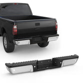 Chrome Rear Step Bumper For 2008 - 2016 Ford F250 F350 F450 w/ Sensor Holes