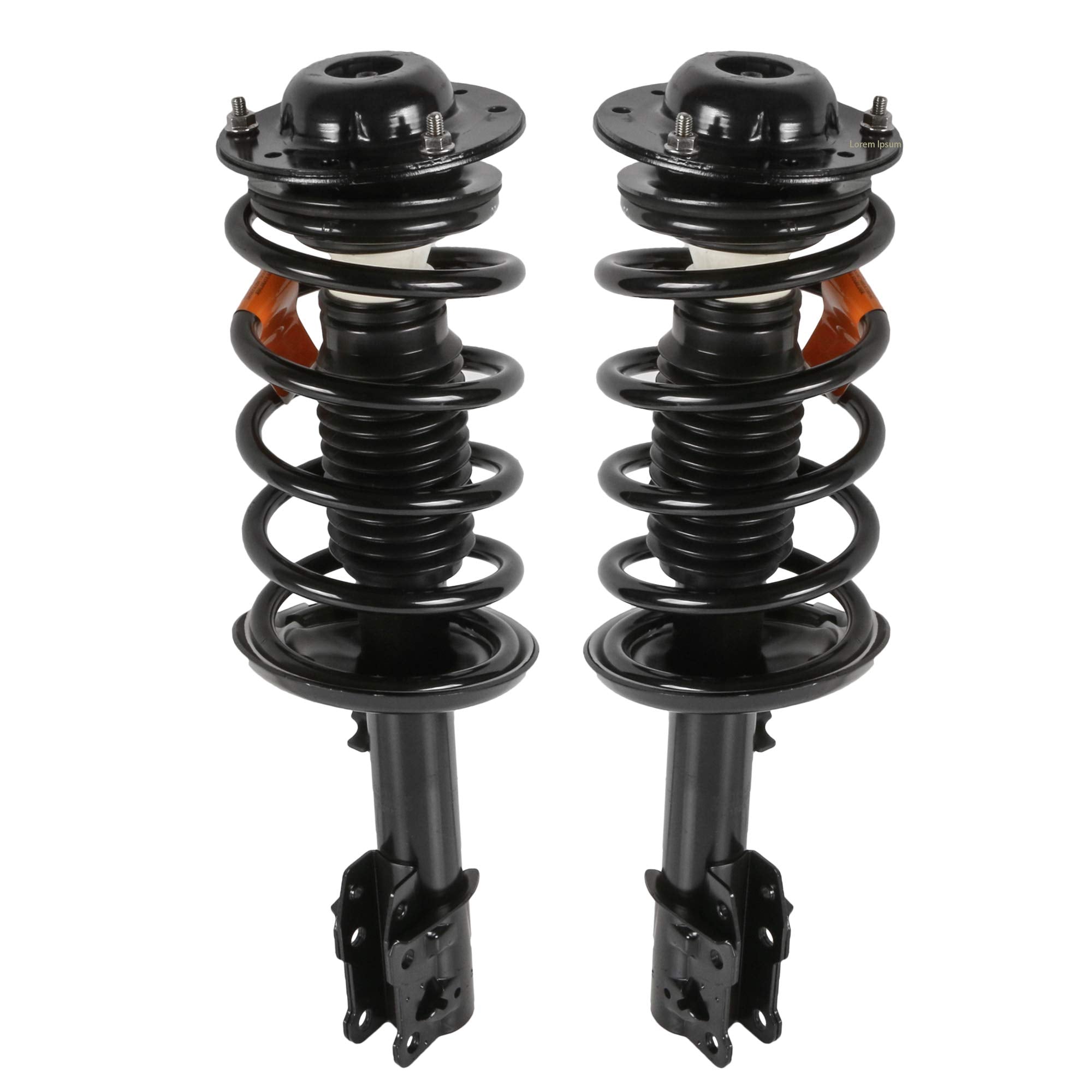 Pair Of 2 Front Complete Strut Assemblies For Chevy Malibu, Pontiac G6, Saturn Aura