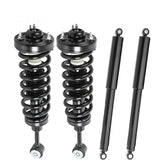 4x Front Struts & Coil Spring + Rear Shock Absorbers Assemblies For 2006-2008 Lincoln Mark LT 2004-2008 Ford F-150 4WD
