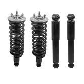 4x Front Struts & Coil Spring + Rear Shock Absorbers Assemblies For 2005-2011 Nissan Pathfinder 171103 37274