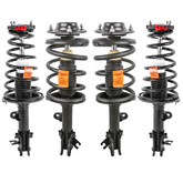 4x Front & Rear Complete Shock Strut & Coil Spring Assembly For 2005-2009 Kia Sportage/2005-2010 Hyundai Tucson