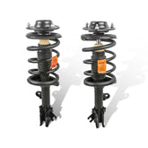 2x Front Complete Shock Struts w/ Coil Spring Assembly For 2005-2009 Hyundai Tucson 2005-2010 Kia Sportage