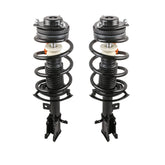 2x Front Complete Shock Struts w/ Coil Spring Assembly For 2009-2017 Dodge Journey V6 Engine 172509 172510