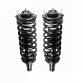 2x Front Complete Struts & Coil Spring Assembly For 2002-2009 Chevy Trailblazer GMC Envoy Buick Rainier