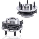 Pair Front Wheel Hub Bearing Assembly For 2008-2012 Jeep Liberty 07-11 Dodge Nitro 513270