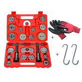 27PCS Universal Disc Brake Caliper Wind Rewind Tools For Ford Jag Mazda & Groves