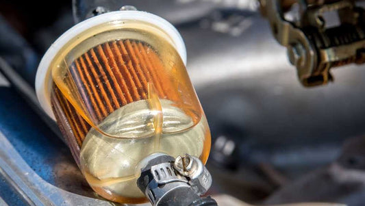 How to clean a fuel filter?