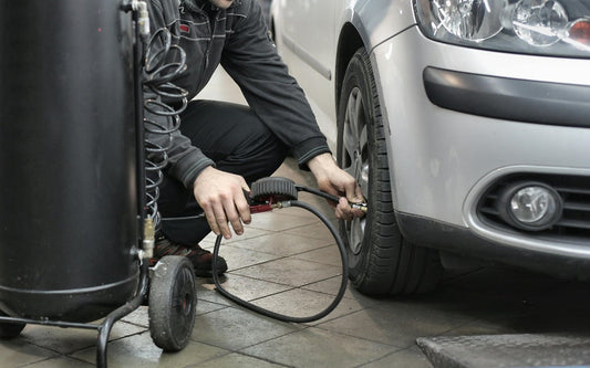 How to fill tires with air?