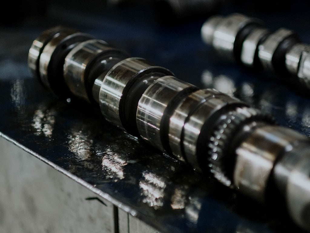 What does a camshaft do?