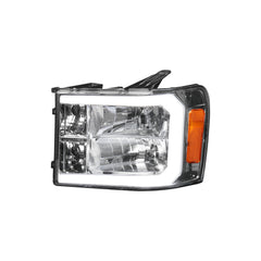 LED DRL Headlights Front Lamps For 2007-2013 GMC Sierra 1500 2500 3500HD