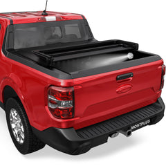 4.6FT Tri-Fold Soft Tonneau Cover For 2022-2025 Ford Maverick Truck Bed