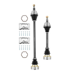 Pair Front CV Axle Shaft Set For VW 1998-2007 Beetle 1999-2006 Golf Jetta Manual Trans 1H0407271C