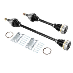 Pair Front CV Axle Shaft Set For VW 1998-2007 Beetle 1999-2006 Golf Jetta Manual Trans 1H0407271C