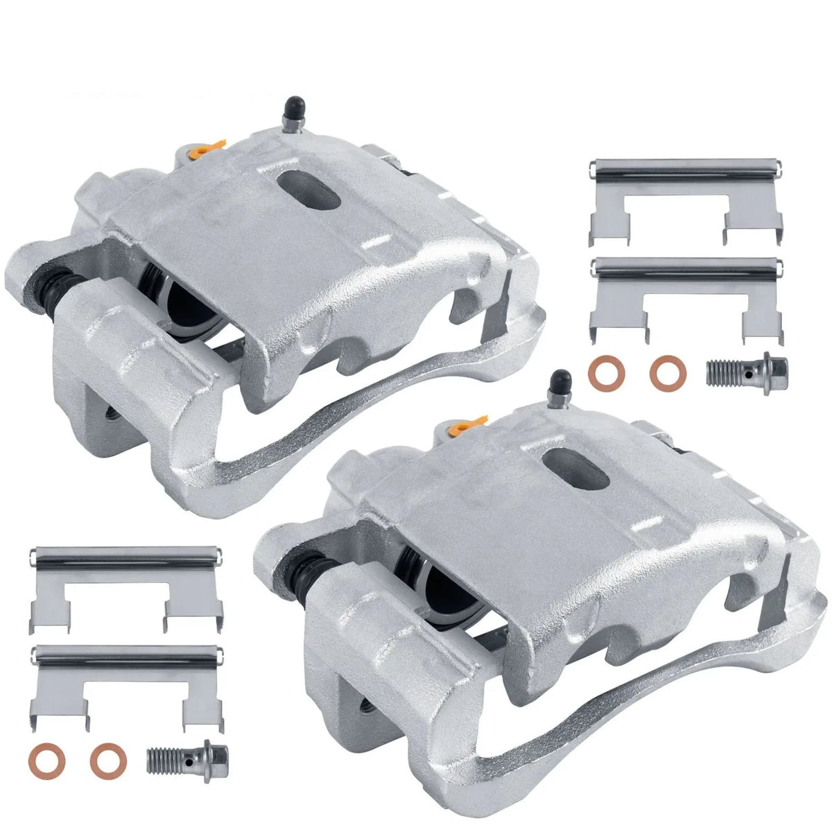 Front Side Brake Caliper For Chevy Tahoe Silverado GMC Sierra Savana 1500 LH+RH (Set of 2)