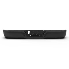 Black Separated Rear Bumper For 2009-2018 Ram 1500 / 2010-2012 Ram 2500 3500 w/o Sensor & Dual Exhuast
