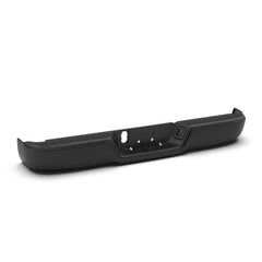 Black Separated Rear Bumper For 2009-2018 Ram 1500 / 2010-2012 Ram 2500 3500 w/o Sensor & Dual Exhuast