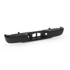Black Steel Rear Bumper Assembly For 2007-2013 Toyota Tundra W/o Park Assist Holes