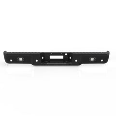 Black Steel Rear Bumper Step Pad w/ LED Light For 2004-2006 Ford F-150 w/ Sensor Holes