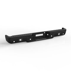 Black Steel Rear Bumper Step Pad w/ LED Light For 2004-2006 Ford F-150 w/ Sensor Holes
