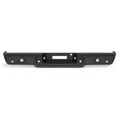 Black Steel Rear Bumper w/ LED Lights For 2006-2008 Ford F-150 w/ Park Sensor Holes