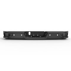 Black Steel Rear Bumper Corner Step For 2009-2018 Dodge Ram 1500/ 2010-2012 Ram 2500 3500 w/ Sensor Holes w/o  Dual Exhaust