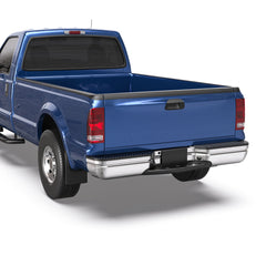 Chrome Rear Step Bumper Assembly For 1997-2004 Ford F-150 1997-1999 F-250 StyleSide