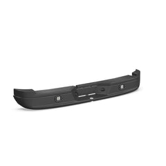 Black Steel Rear Step Bumper w/ LED Light For 2005-2010 Dodge Dakota 2011 Ram Dakota