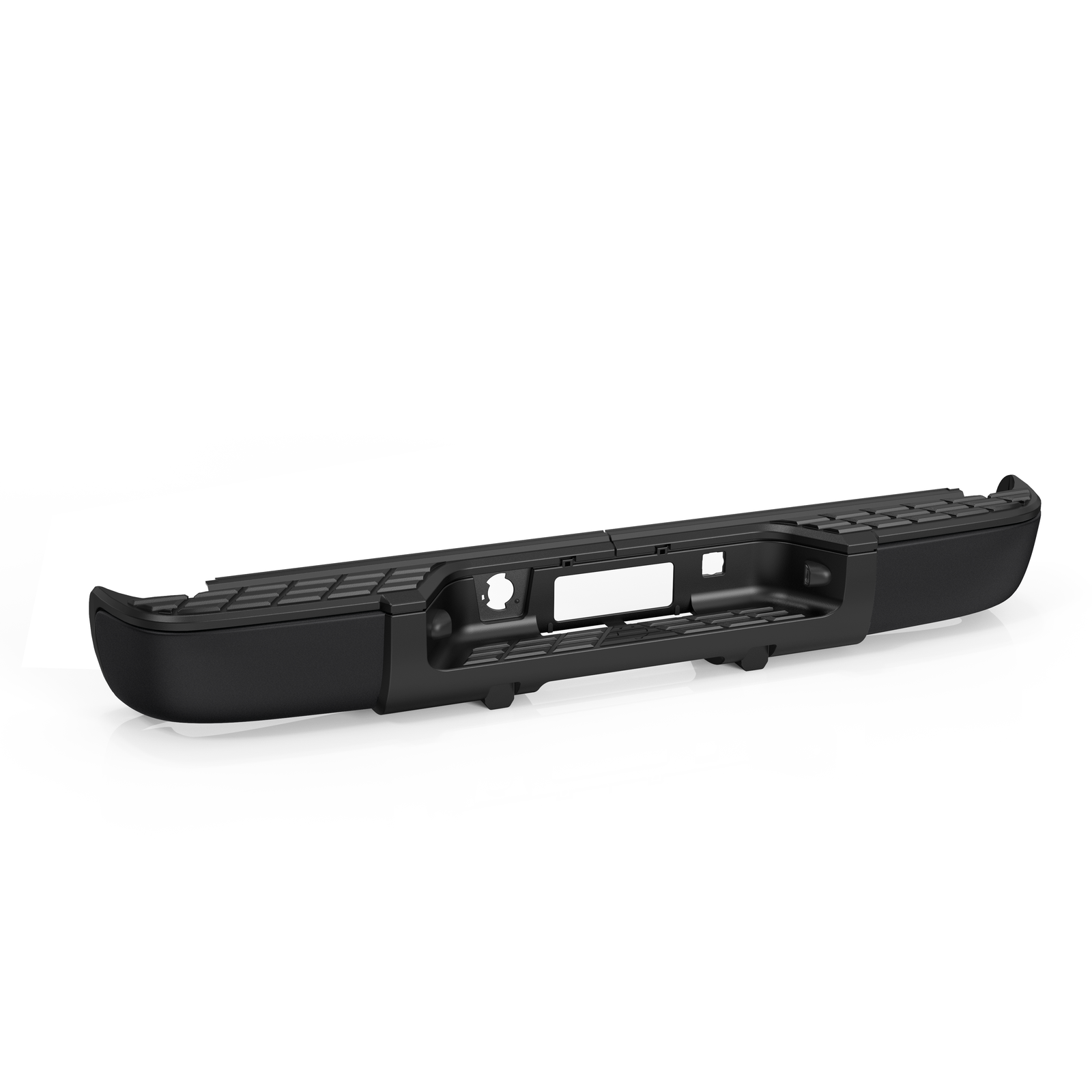 Rear Bumper For 2007 Silverado Black Steel Rear Bumper For 2007-2013 Chevy Silverado/GMC Sierra 1500