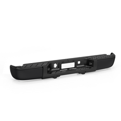 Black Steel Rear Bumper For 2007-2013 Chevy Silverado/GMC Sierra 1500 w/o Park Sensor Holes