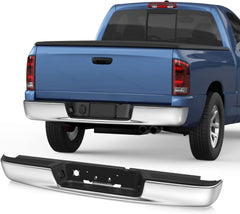 Chrome Steel Rear Bumper For 2003-2008 Dodge Ram 1500 2500 3500