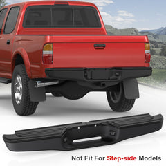 Black Rear Steel Step Bumper For 1995-2004 Toyota Tacoma 2283598201