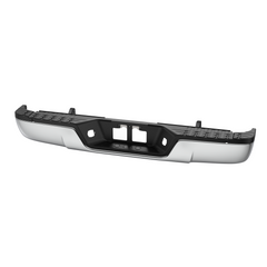 Chrome Steel Rear Bumper Assembly For 2007-2013 Toyota Tundra w/o Park Assist or Tow Hitch TO1103117