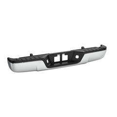 Chrome Steel Rear Bumper Assembly For 2007-2013 Toyota Tundra w/o Park Assist or Tow Hitch TO1103117